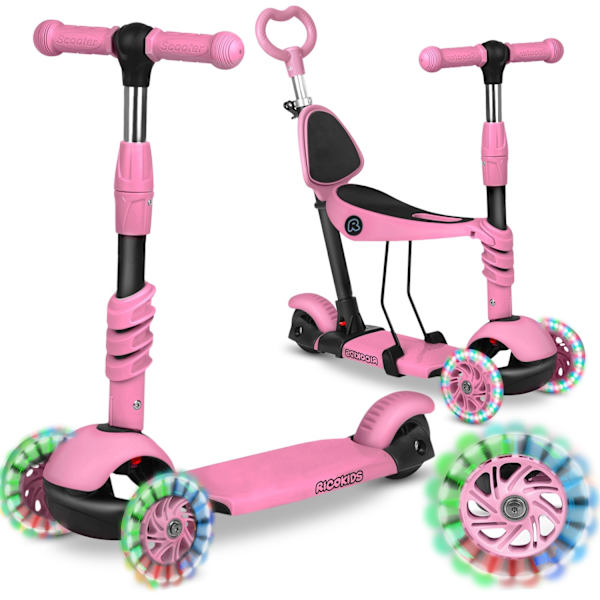 Trehjulig Sparkcykel Ricokids Todi - Rosa