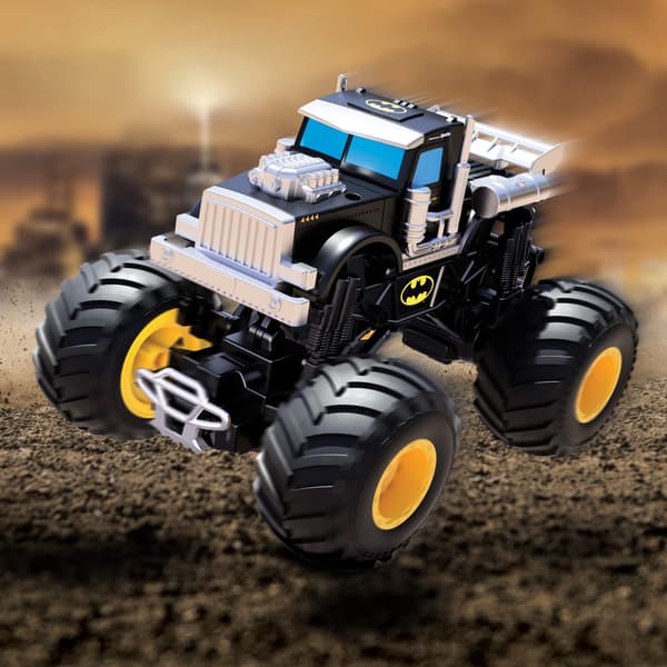 Batman RC-hirviöauto, mittakaava 1:18, LED-valot