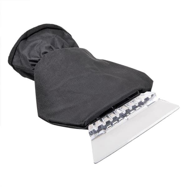 Isskrapa med handske Fleece