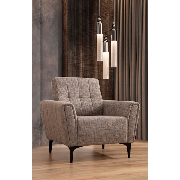 1-sædet sofa Hamlet - lysebrun