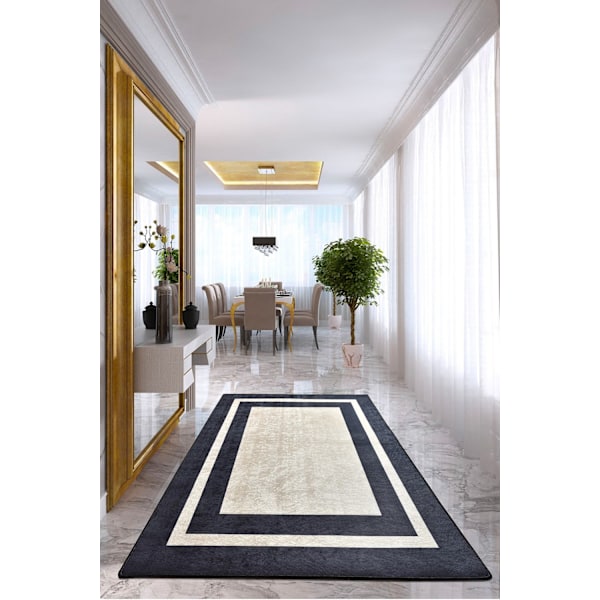 Hall Tæppe (100 x 300) Sort stel