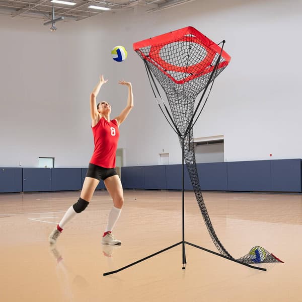 Volleyball Setter Træningsnet, Justerbar Højde & Vinkel