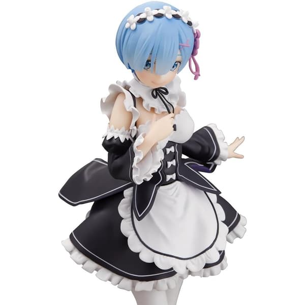 Re: Zero Rem Glitter & Glamorous Figur, 24 cm samleobjekt