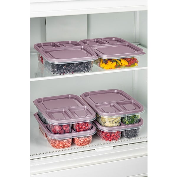 Förvaringsbox Set (6 delar) 6Lidkdrtgn1 - 17 - Rosa