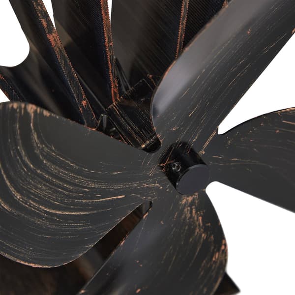 Bronzefarvet komfurventilator uden el