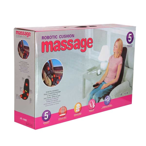 Opvarmet massagesædehynde til bil, 8 tilstande, timer