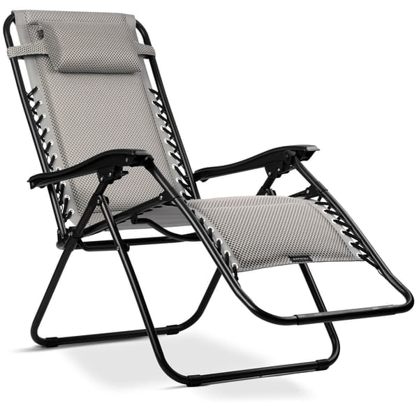 Kokoontaittuva puutarhatuoli tyynyllä Sofotel ChillWell Soft grey