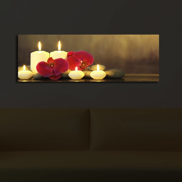 Dekorativ LED-belyst canvasmålning 3090İACT-34