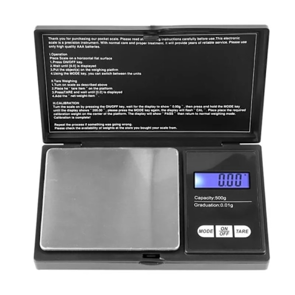 Herzberg HG-04265: Bærbar elektronisk smykkevægt
