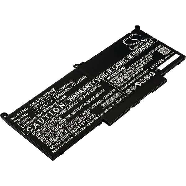 Battery for DELL Latitude 12 7000 etc.