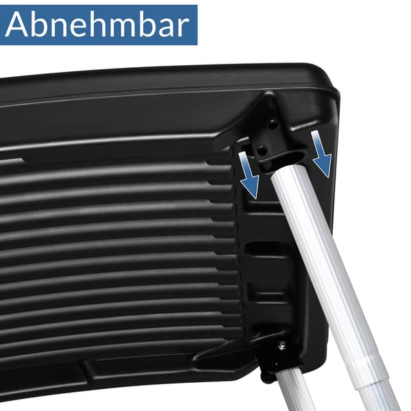 Solcellepanel til poolvarme, 112x55x14cm, miljøvenlig
