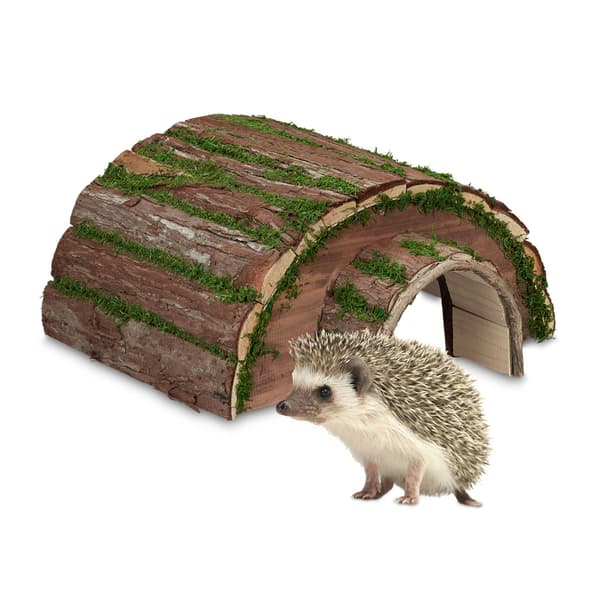 Pindsvinehus i træ