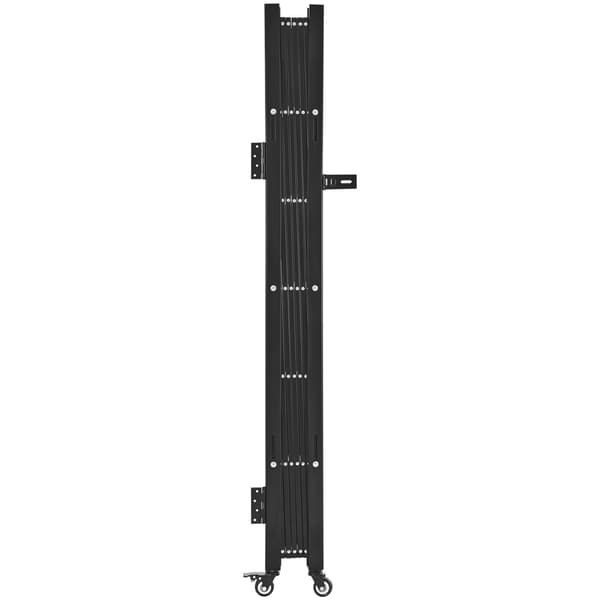 Infällbar säkerhetsgrind, stål, 180 x 161 cm