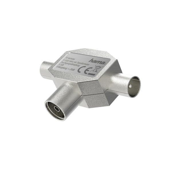 HAMA Antenn Splitter Coax 1-2 TV:lle