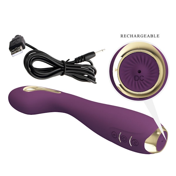 Pretty Love - Hector Electroshock Vibrator av App Control Purple