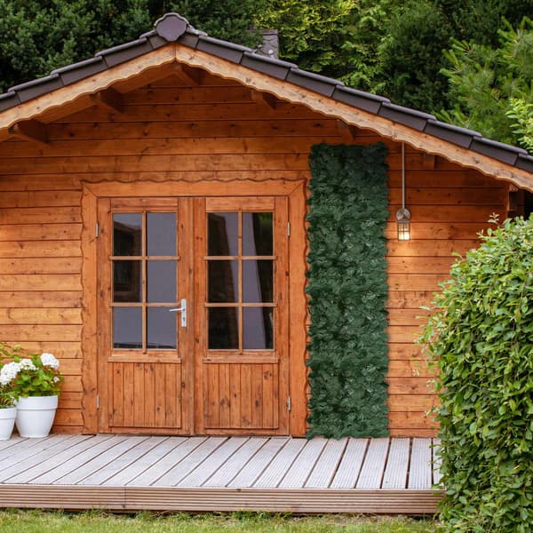 Ivy Leaf Privacy Screen, set med 12 paneler