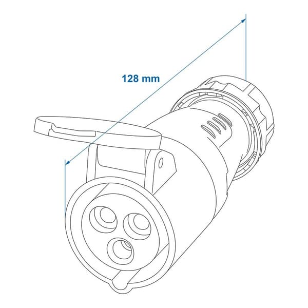 CEE honkontakt 16A