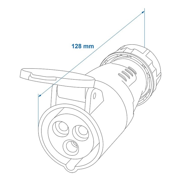 CEE hunstik 16A