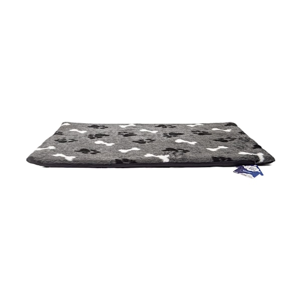 Lad os sove Fluffy Floor Crate Pude L antracit