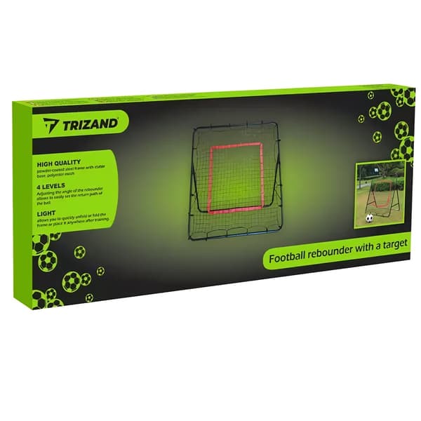 Fodboldmål 100x100x40 Trizand 23610