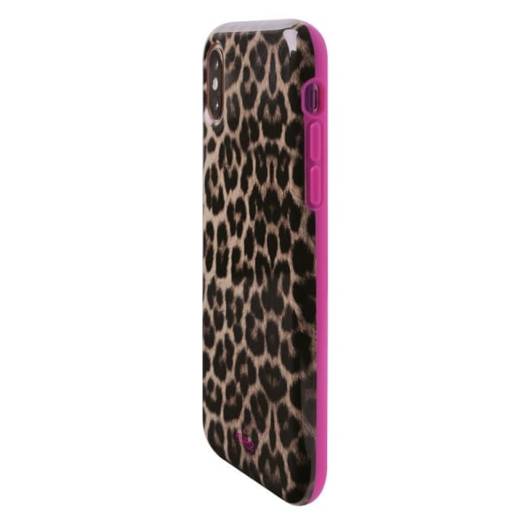 PURO Glam Leopard Cover - Fodral för iPhone Xs / X (Leo 2)