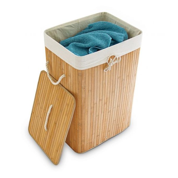 Tvättkorg bambu