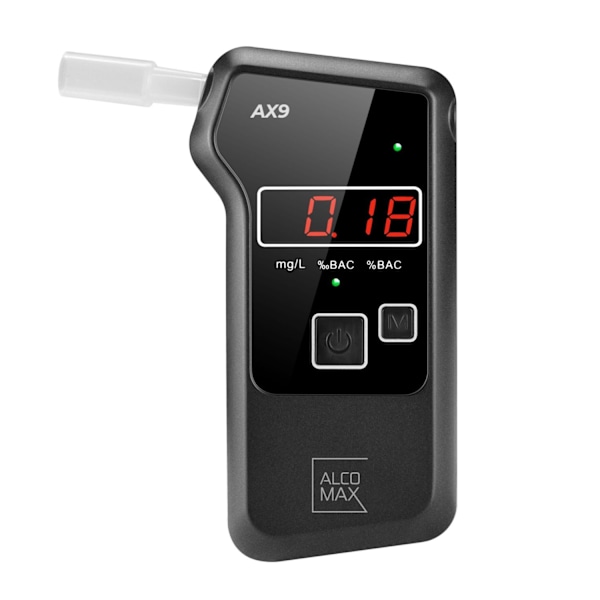 AX9 elektrokemisk alkomätare med PLATINUM