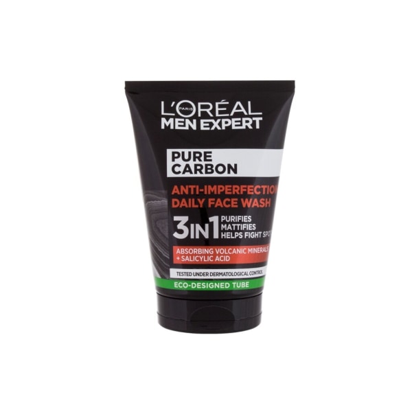 L'Oréal Paris - Men Expert Pure Carbon Anti-Imperfection 3in1 -