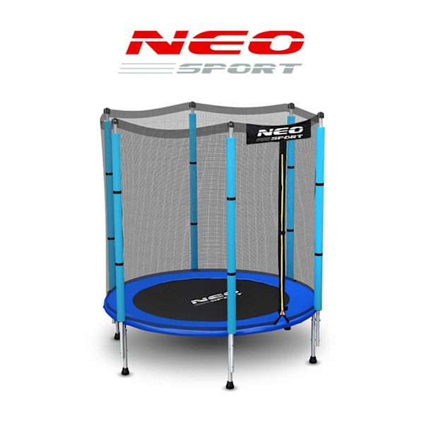 Lasten trampoliini puutarhaan 140 cm (4,5 ft) Neo-Sport