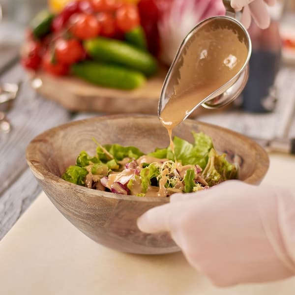 Salatskål sæt af 2 mangotræ