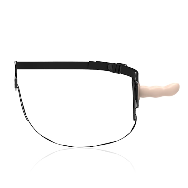 Fetish Submissive Harness - Flesh Silikon G-Spot 12,5 Cm