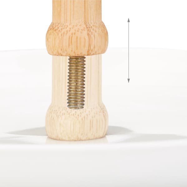 Etagere Bambus og keramik