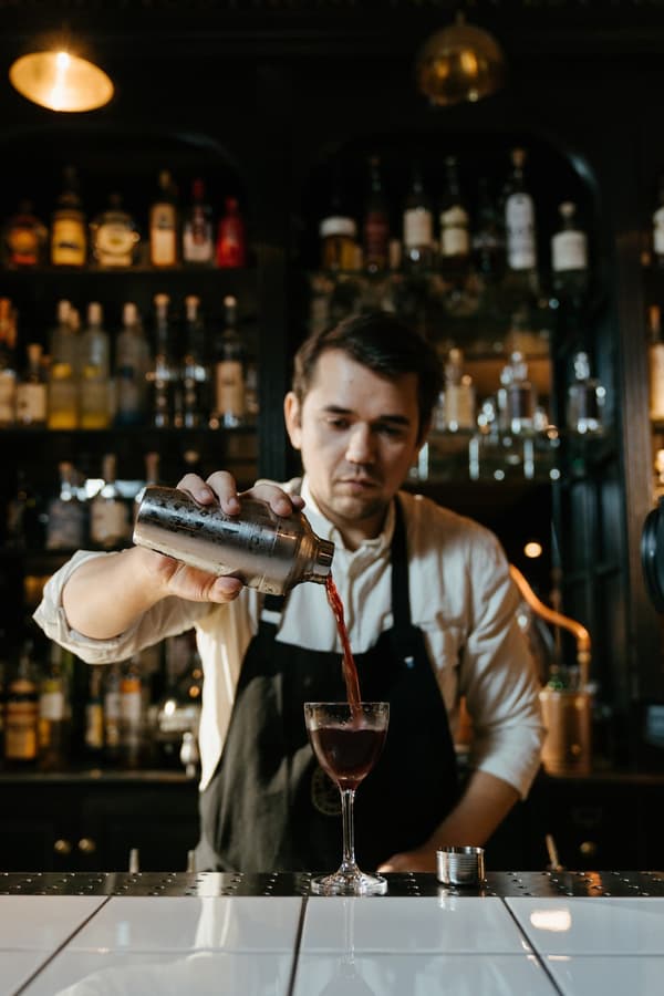 18-delt bartendersæt i rustfrit stål til cocktails