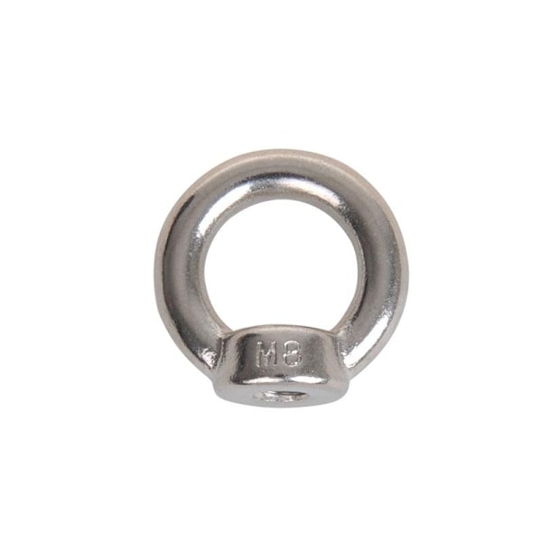 Ringmutter M8. A4 RVS AISI 316