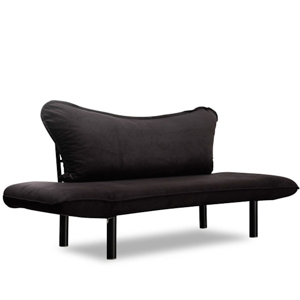2-sæders sovesofa Chatto - Sort