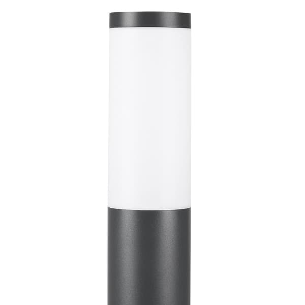 Vejlampe med bevægelsessensor, rustfrit stål, IP44 vejrbestandig