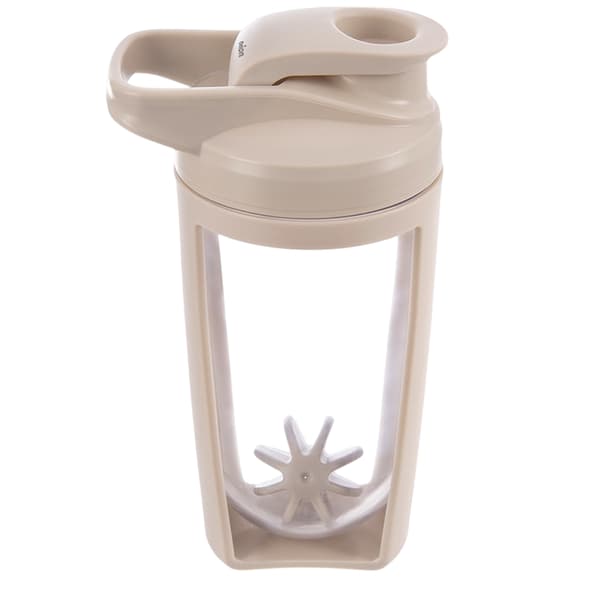 Beige Tritan Shaker -pullo, tiivis, 700 ml