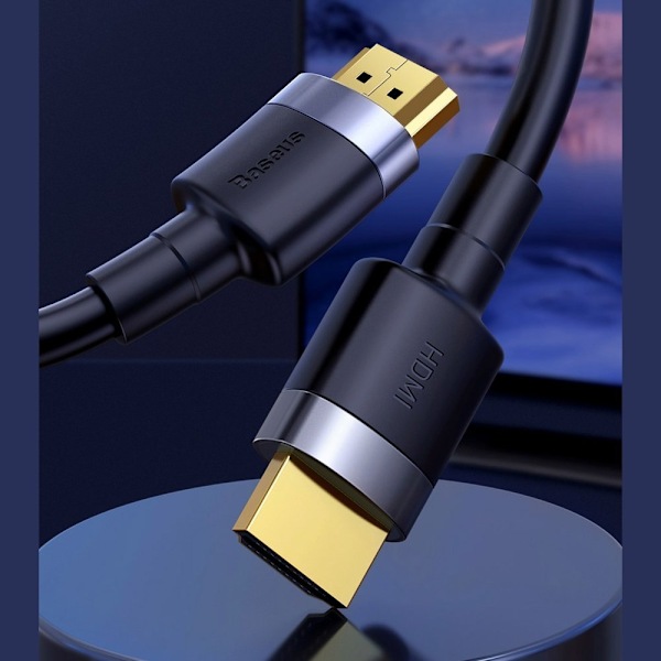 HDMI 2.0 kabel 4K 60Hz 3D 18 Gbps 3m - sort
