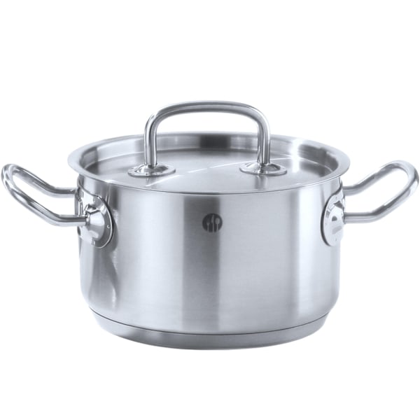 Kitchen Line medium gryde med låg 1,7 l dia. 160 x 95 timer - Hendi 836101