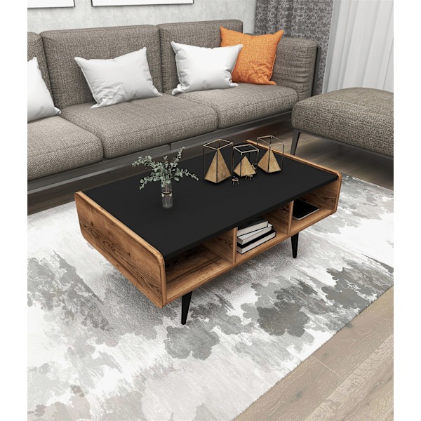 Coffee Table Line - Ljus valnöt