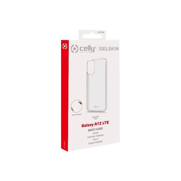 Celly Gelskin - Baksidesskydd för mobiltelefon - termoplastisk polyuretan (TPU) - transparent