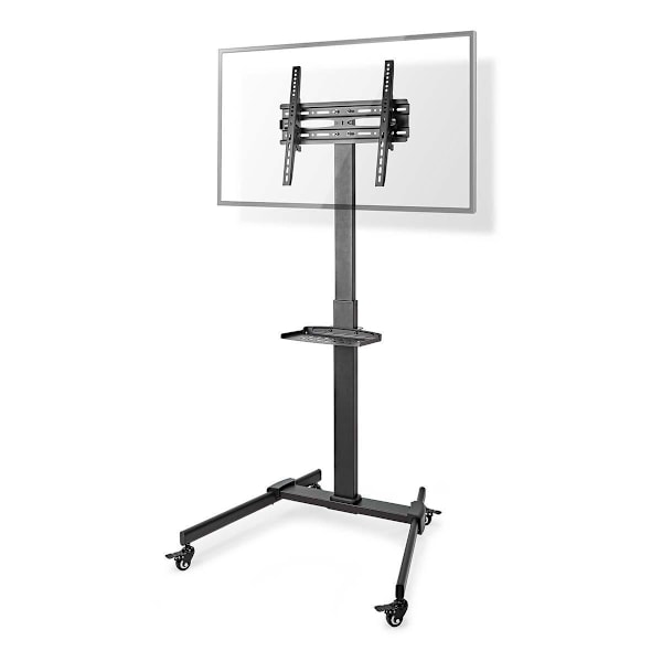 Golvstativ | 32 - 55 " | Maximal skärmvikt som stöds: 35 kg | Premium Column Design | Justerbar förinställda höjder | Snäpplås | Stål | Svart