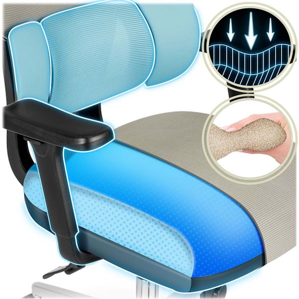 Sofotel Talin Micro Mesh -toimistotuoli - harmaa