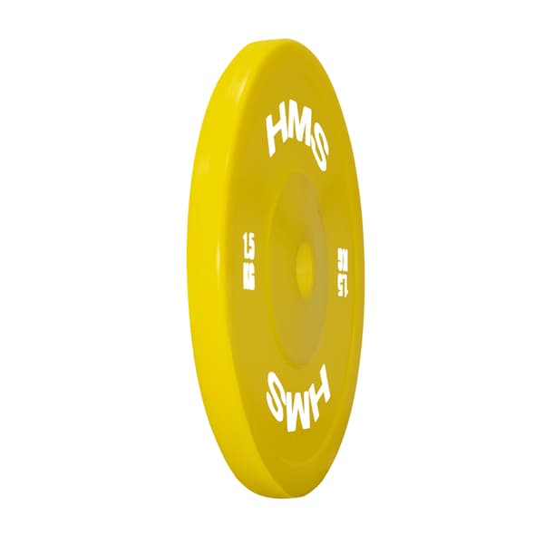 Gule PE olympiske vægtskiver, 2 x 1,5 kg