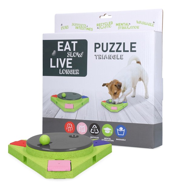 Syö Slow Live Longer Puzzle Triangle