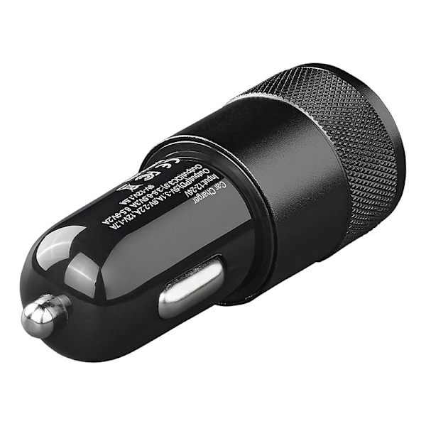 USB lynoplader type A + C 2-vejs 12/24V 3100mA