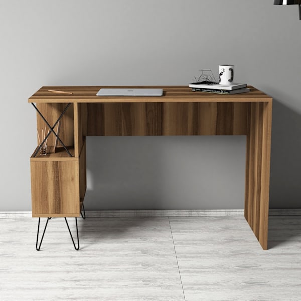 Study Desk Extra - Valnød