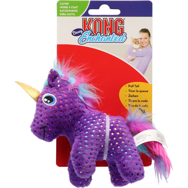 KONG Enchanted Buzzy Unicorn
