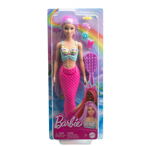 Barbie Langt Hår Fantasy Havfrueduke