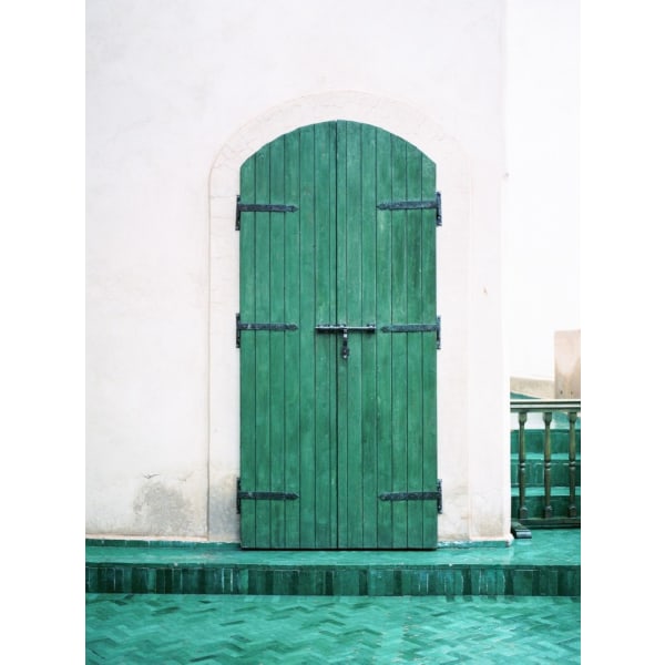 Marrakesh Green Door - 21x30 cm